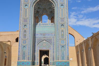 Keywords: yazd; blauwe moskee